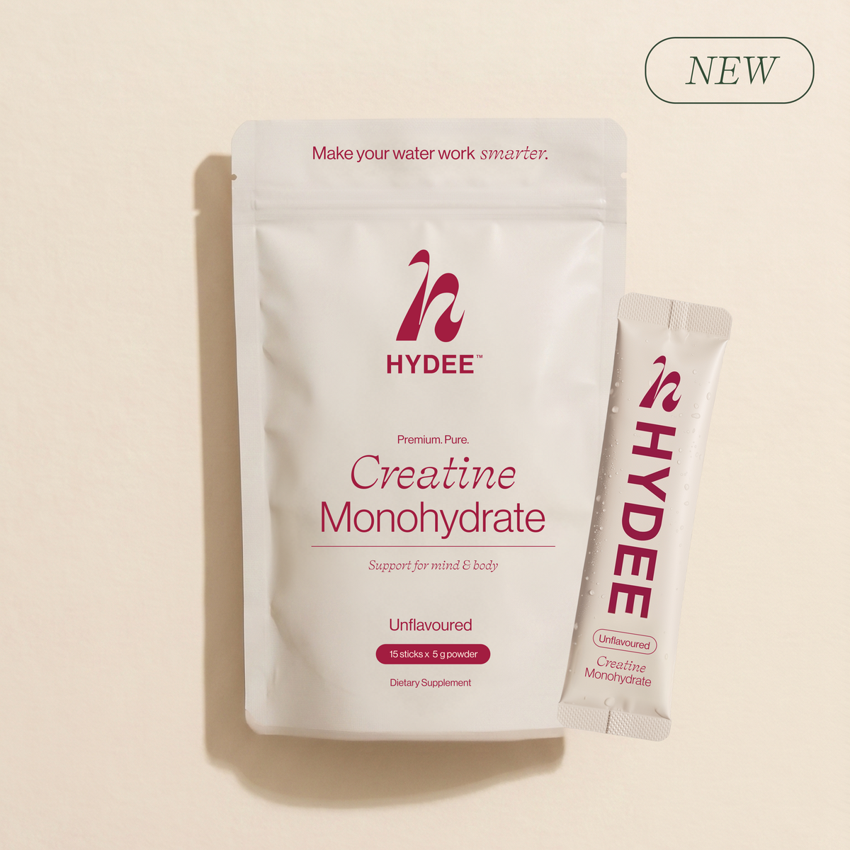 Pure Creatine Monohydrate - 15 sachets