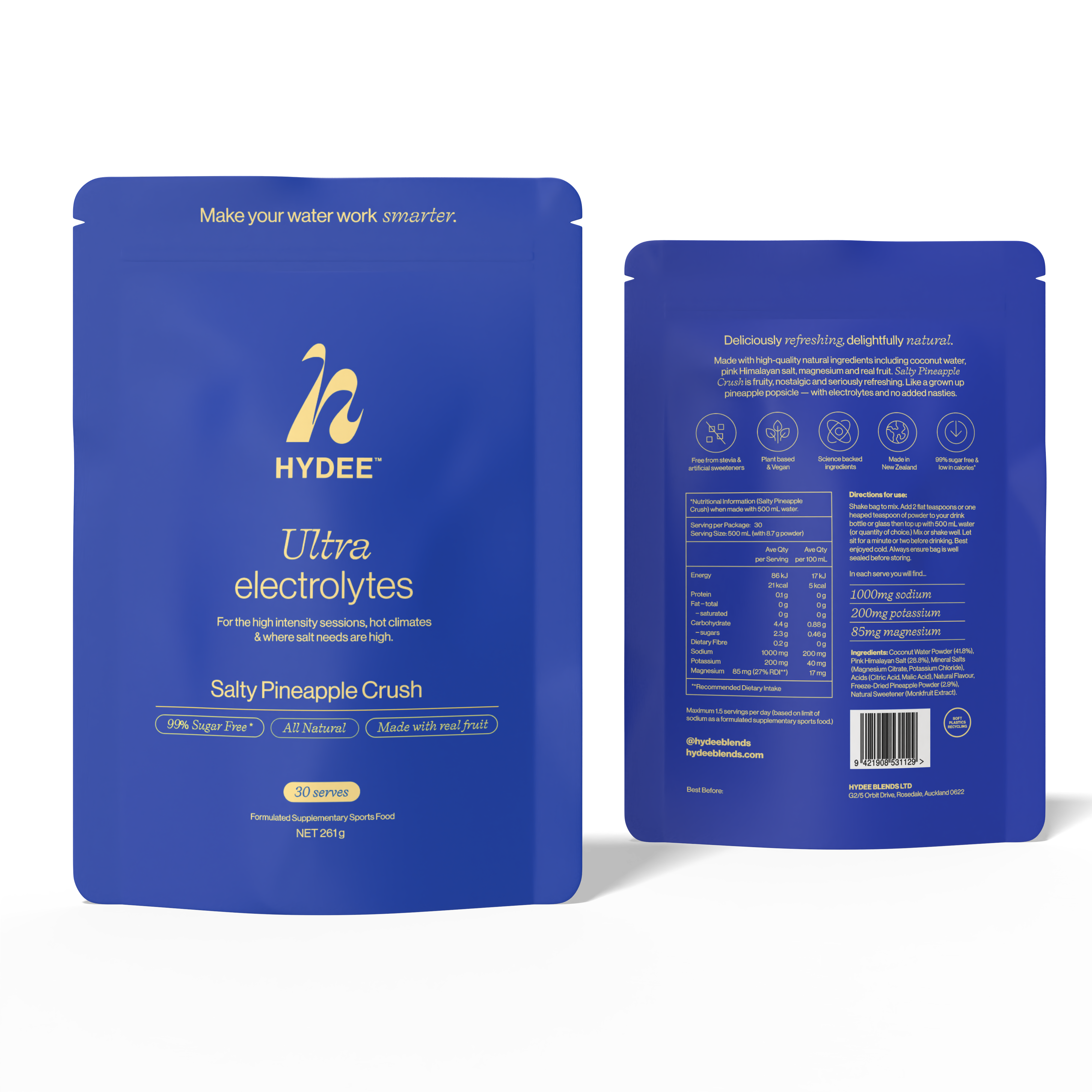 Ultra Pineapple Electrolytes — 30 serve