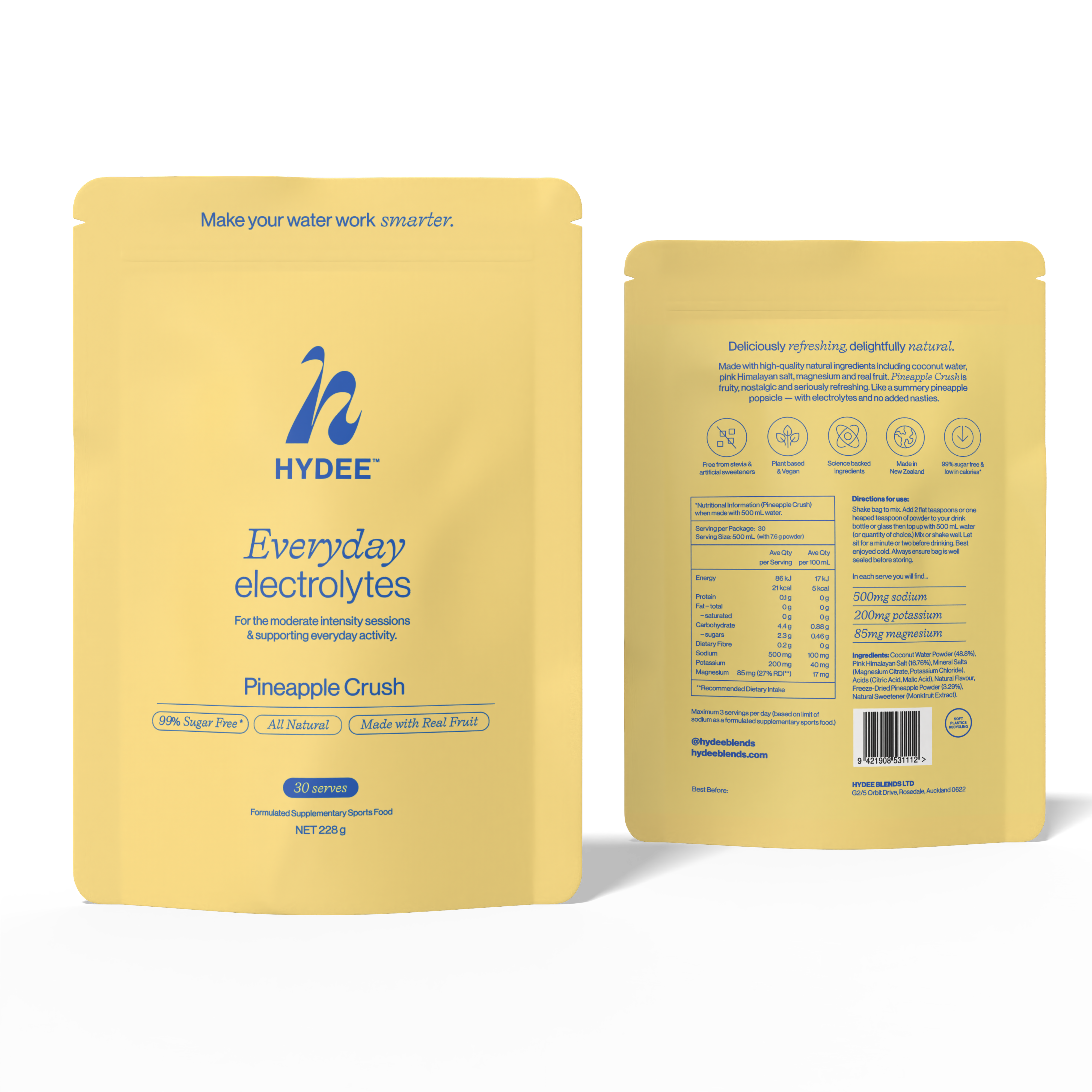 Everyday Pineapple Electrolytes — 30 serve