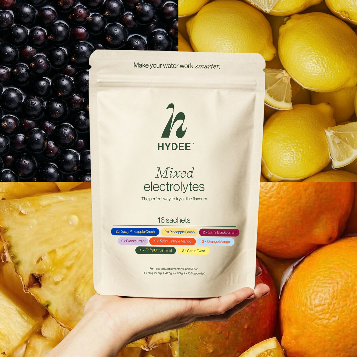 Hydee Mixed Pack (16 sachets) | HYDEE
